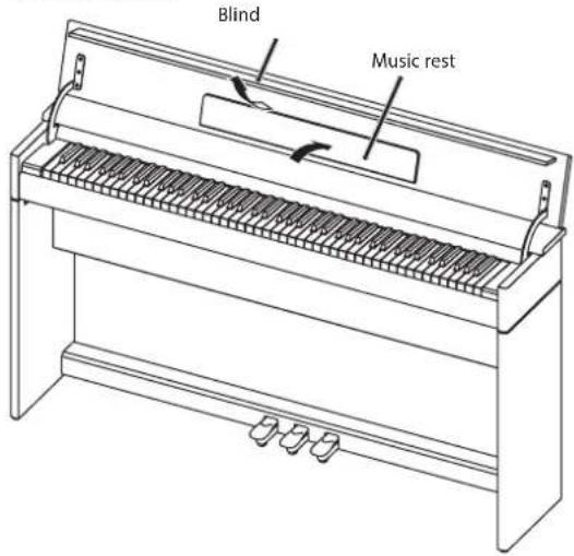 Blind Music rest