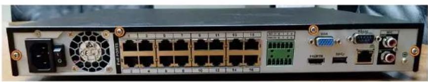Lorex NK263-88ABE - To install a new hard drive: - 2