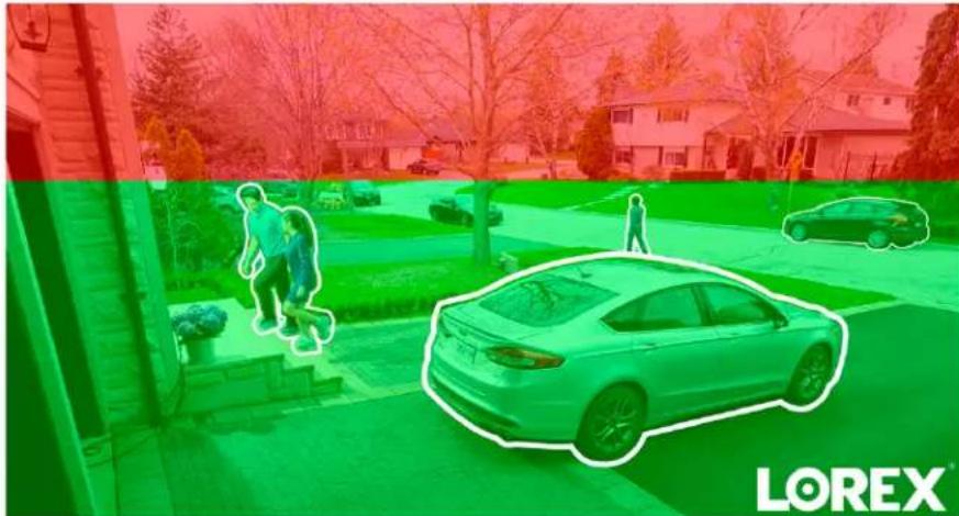 Lorex NK263-88ABE - Ensuring Accurate Person & Vehicle Detection - 1