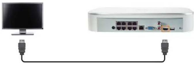 Lorex NK182-85CB - STEP 4: Connect monitor - 1