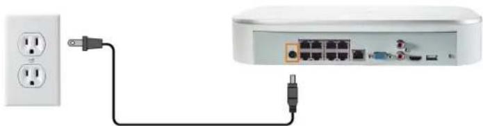 Lorex NK182-85CB - STEP 5: Connect power - 1