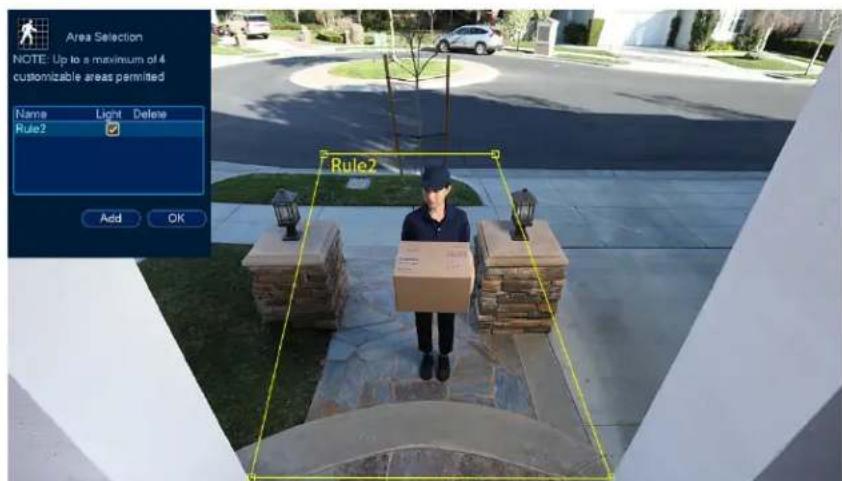 Lorex NK182-85CB - To configure person and/or vehicle detection: - 2