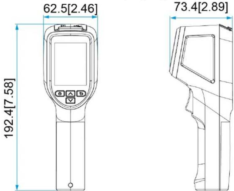 Lorex LTH02 - Dimensions - 1