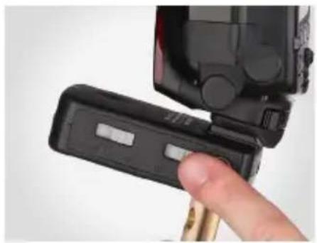 Vello FreeWave Aviator - MOUNTING A HOT-SHOE FLASH TO A RECEIVER/TRANSCEIVER - 2