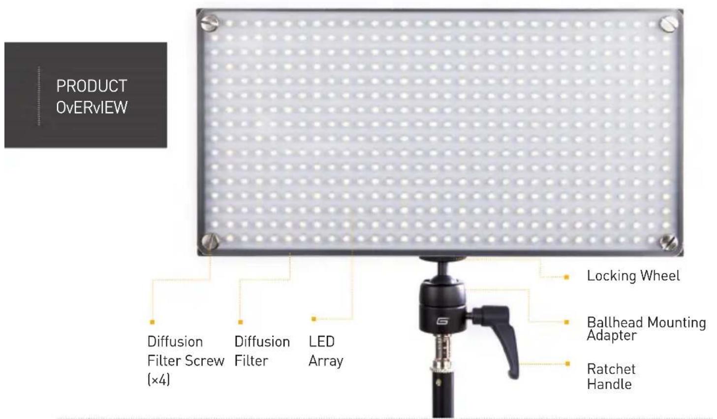 Genaray Spectro LED Outfit 500 - PRECAUTIONS - 3