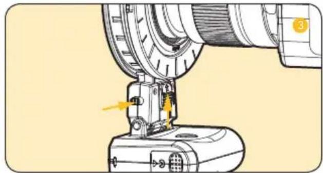 Bolt VM-1010 - Setting Up the Flash Mounting Ring - 3