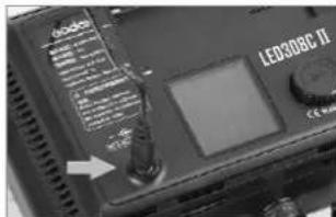 GODOX LED308II - Power Supply - 2