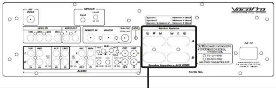 Vocopro DAX-9900RV - Caution - 1
