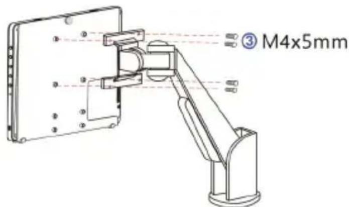 ③ M4x5mm