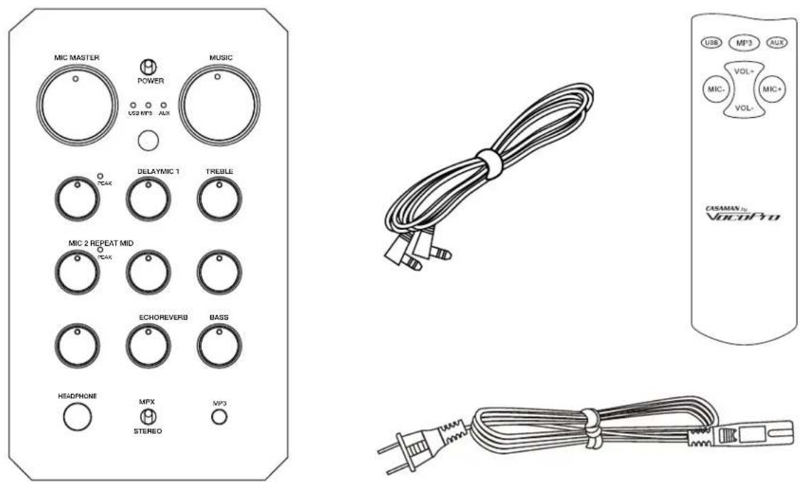 Vocopro Casaman-Voice - Box Contents - 1
