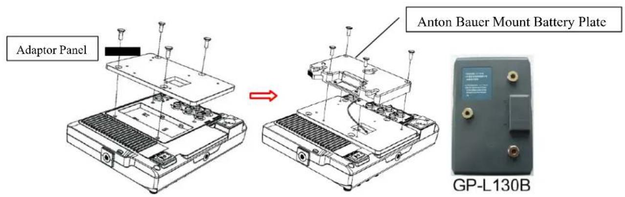 Delvcam DELV-WFORM-7 - DV Battery Mount Plate Specification: - 2