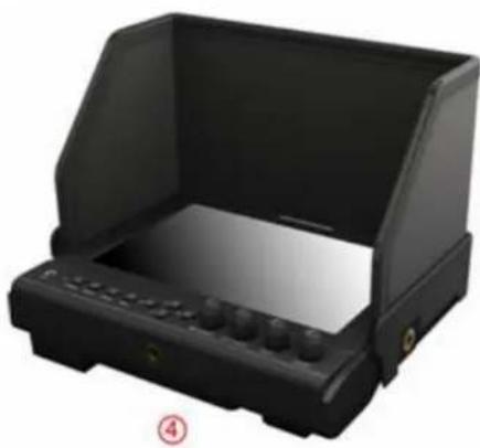 Delvcam DELV-WFORM-7 - Installation of sunshade cover: - 4