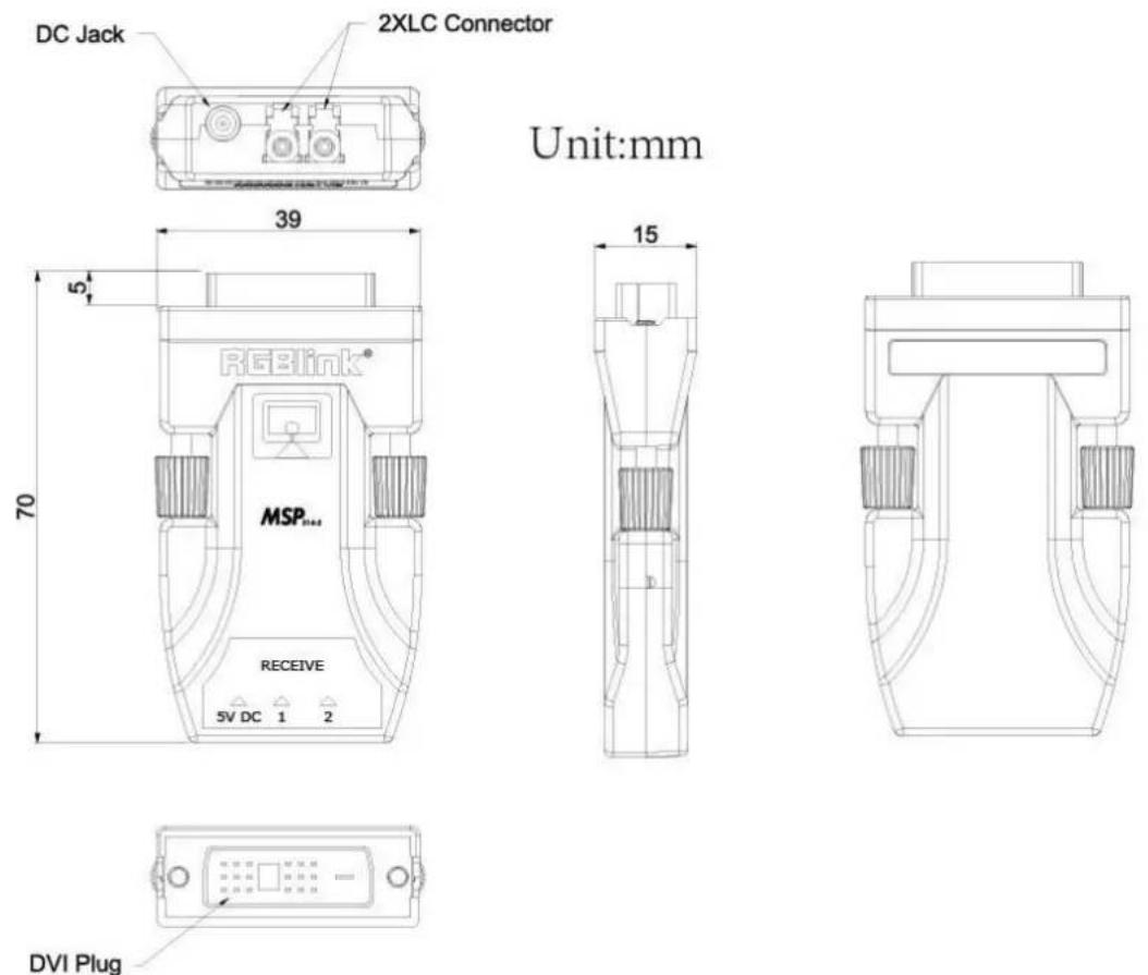 RGBlink MSP314-2 - Dimension - 2