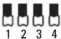 Bolt RR-16-A - DIP Switch Configurations - 1