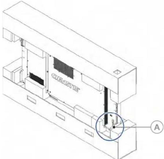 Christie FHD493-XE - Inspecting the display panel - 1