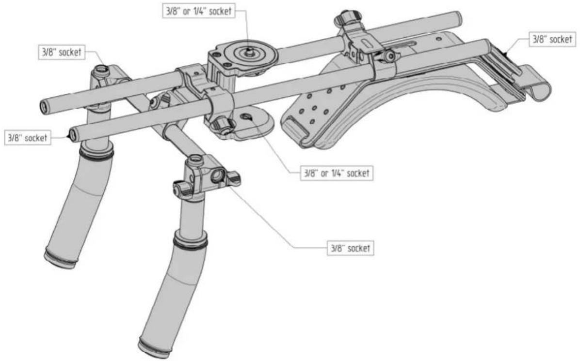 Cambo CS-STYX - CS-Eris rig adjustments - 3