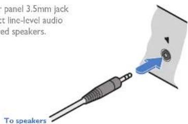 Adder XD641P-DP - To connect audio devices - 2