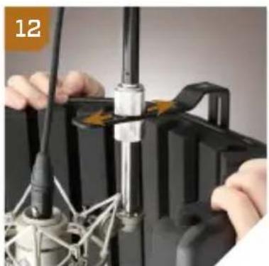 Auray RF-PBO-16 - Adjusting the Microphone Position - 4