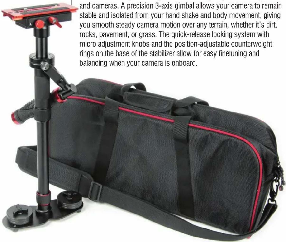 Digital Juice Free Spirit - About the Free Spirit Handheld Camera Stabilizer - 1