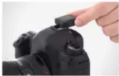 Vello FreeWave Mini-Stand - MOUNTING THE TRANSMITTER TO YOUR CAMERA - 1