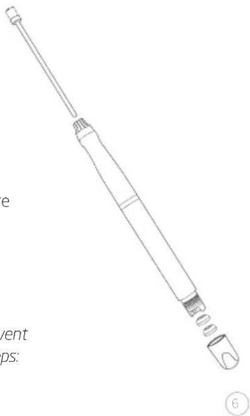 Xcellon WTP-10 - Replacing the Brush Tip - 1