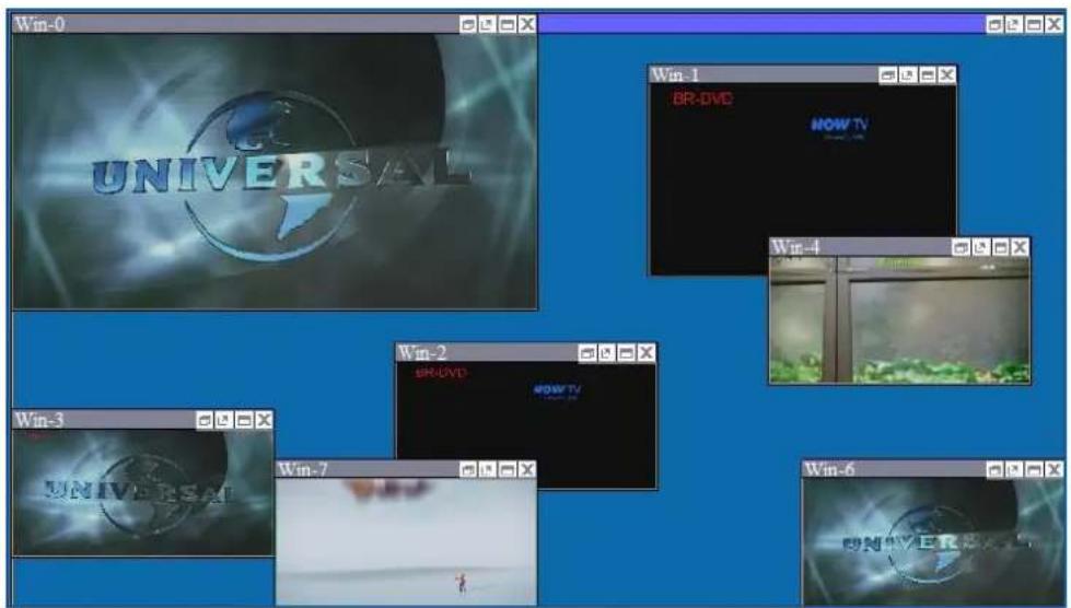 SEADA SW2036 - Video Wall Display Area - 1