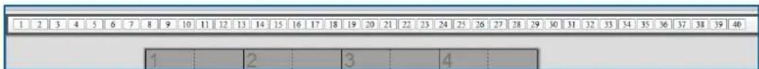 SEADA SW2036 - Pre-set layout shortcut bar - 1