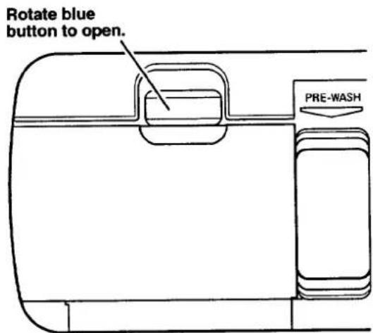 KITCHENAID KUDH24SE - The detergent dispenser - 1