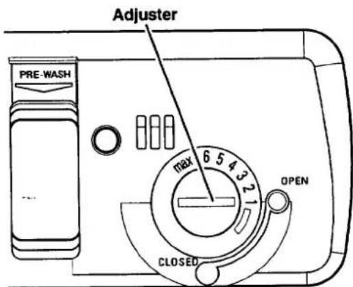 KITCHENAID KUDH24SE - To adjust setting - 2