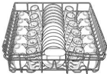 KITCHENAID KUDI01DLWH1 - Loading Top Rack - 2