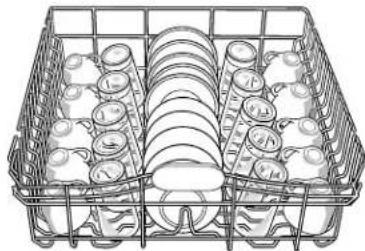 KITCHENAID KUDI01FLBT6 - Loading Top Rack - 1