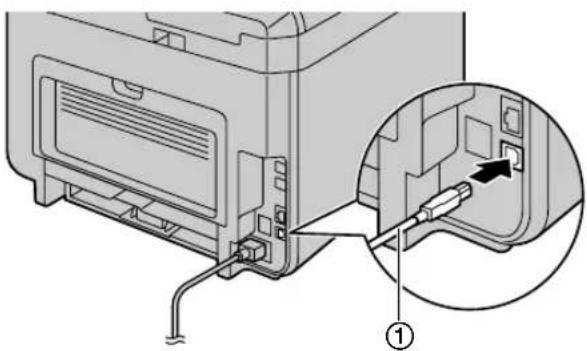 PANASONIC KX-MB1935CN - USB 连接/LAN 连接 - 1