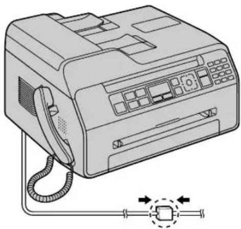PANASONIC KX-MB1667CN - 注释: - 1