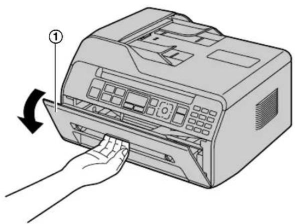 Illustration of a hand inserting a printer into a paper airplane (no text or symbols present)