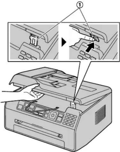 PANASONIC KX-MB1667CN - 记录纸支架(仅支持 LAN 的机型) - 2
