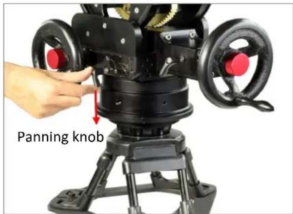 Panning knob