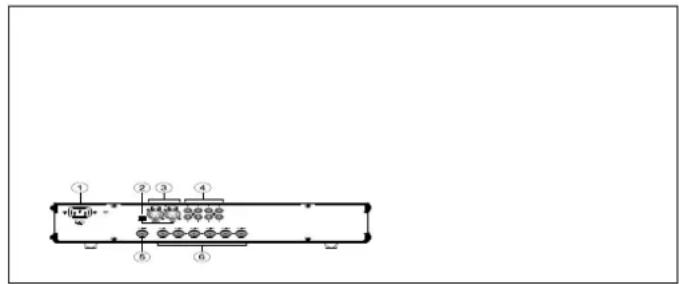 Technical diagram of a mechanical or electrical component with labeled parts and internal components