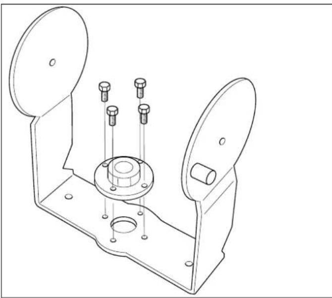 SHURE RA 6013 - Attaching the suspension bracket - 1