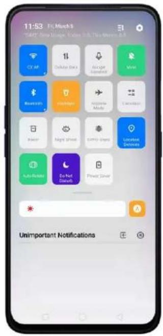 Realme C2s - Control Center - 1