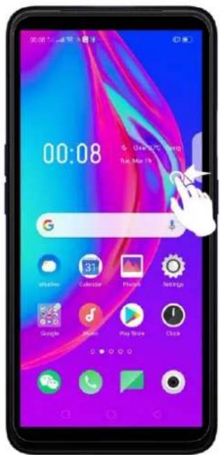 Realme C2s - The tools and apps available for Smart Sidebar - 5