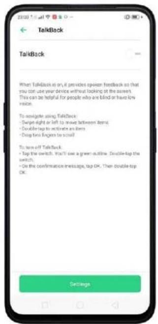 Realme C2s - TalkBack - 1