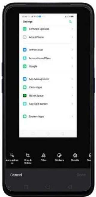 Realme C2s - Edit a screenshot - 3