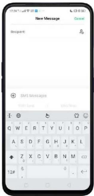 Realme C2s - Keyboard Layout - 1