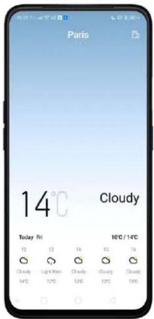 Realme C2s - 7.8.Weather - 1