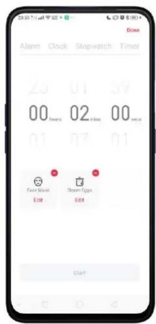 Realme C2s - Customizing Timer - 4