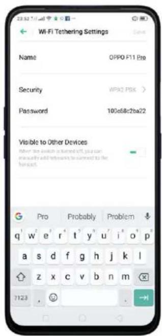 Realme C2s - Use Wi-Fi Tethering - 2