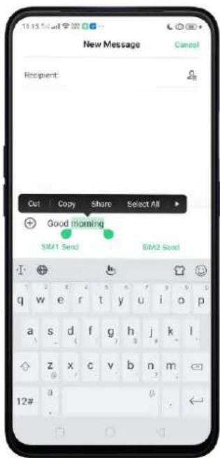 Realme C2s - Edit text - 1