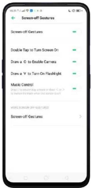 Realme C2s - Screen-off Gestures - 1