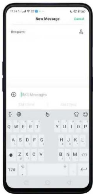 Realme C2s - Keyboard Layout - 2