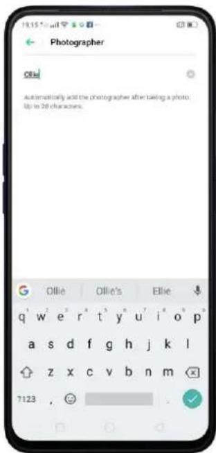 Realme C2s - Camera Settings - 3